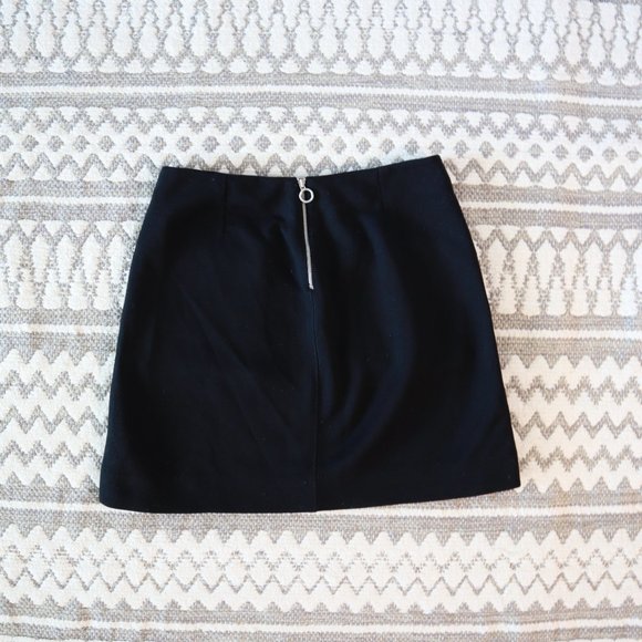 Marc Jacobs Military Style Black Mini Skirt - Picture 4 of 4